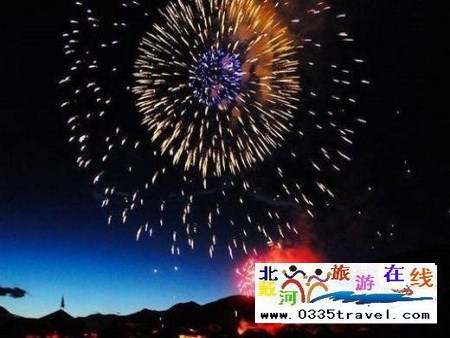 北戴河煙花篝火晚會(huì)