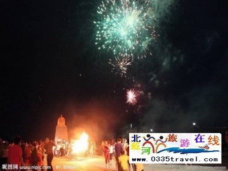 北戴河煙花篝火晚會(huì)