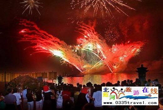 北戴河煙花篝火晚會(huì)