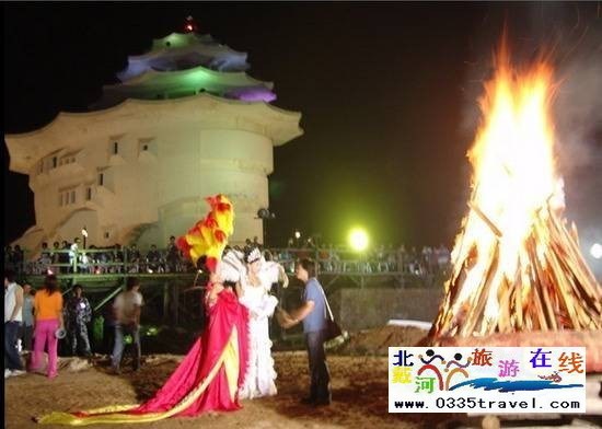 北戴河碧螺塔酒吧公園門票一張