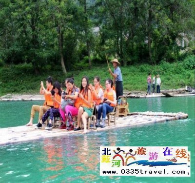 東戴河永安峽谷漂流