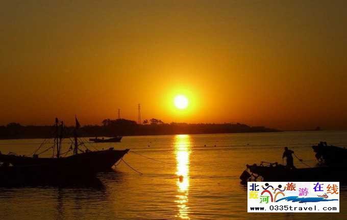 東戴河北戴河南戴河出海打漁看日出電話0335-3522599,13785079044