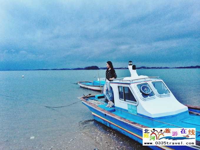 東戴河北戴河南戴河出海打漁看日出