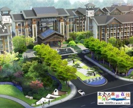 [秦皇島] 北戴河健康谷榮逸酒店-特色親子主題房+自助早餐+暢享無(wú)邊泳池+免費(fèi)擺渡車服務(wù)，樂(lè)享親子歡樂(lè)時(shí)光